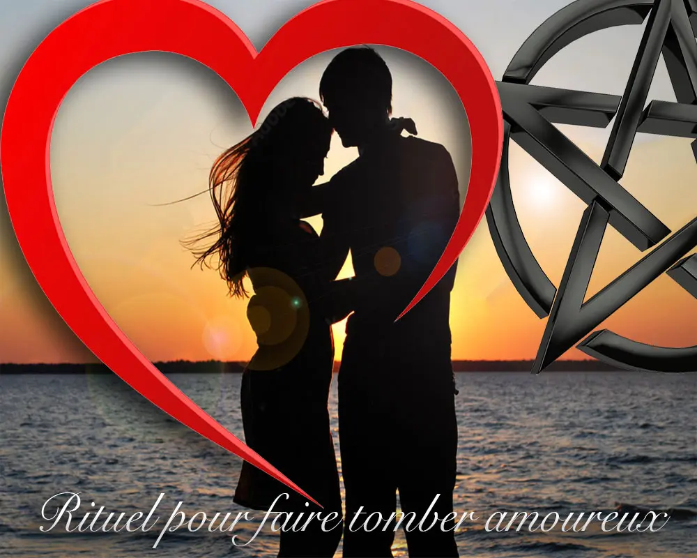 Faire tomber amoureux une personne : rituel de magie rouge.
