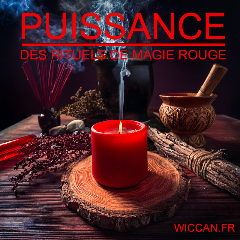 magie rouge puissante