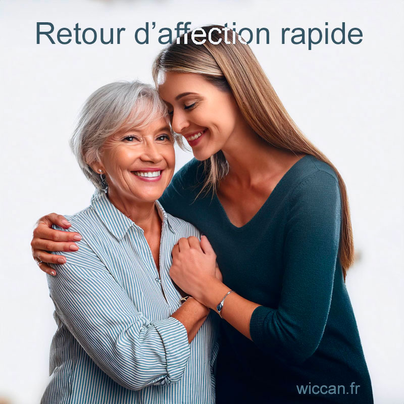 retour d'affection rapide