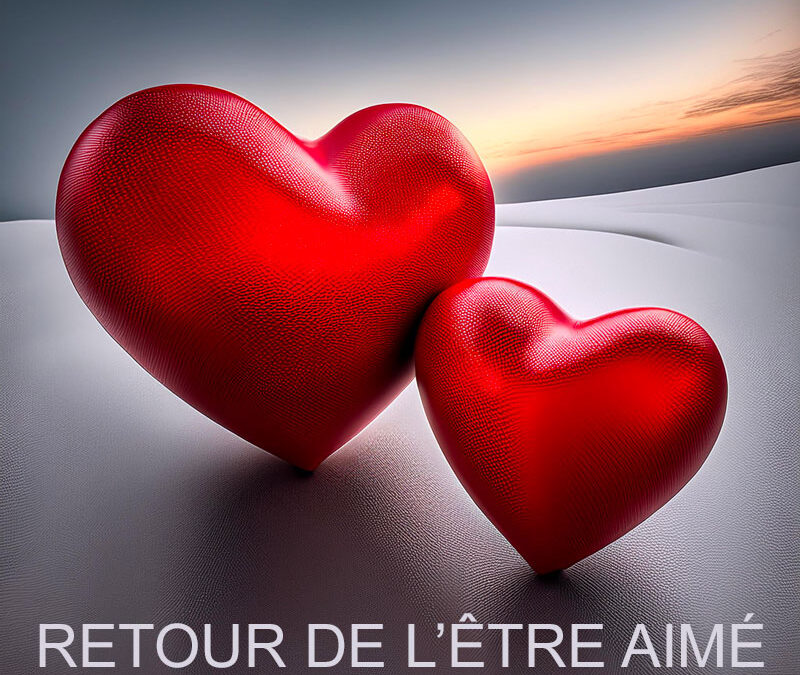 retour de l'être aimé