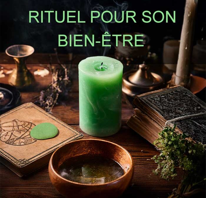 rituel pour son bien être