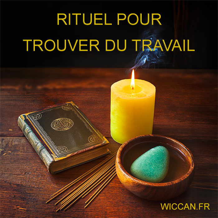 rituel pour trouver du travail