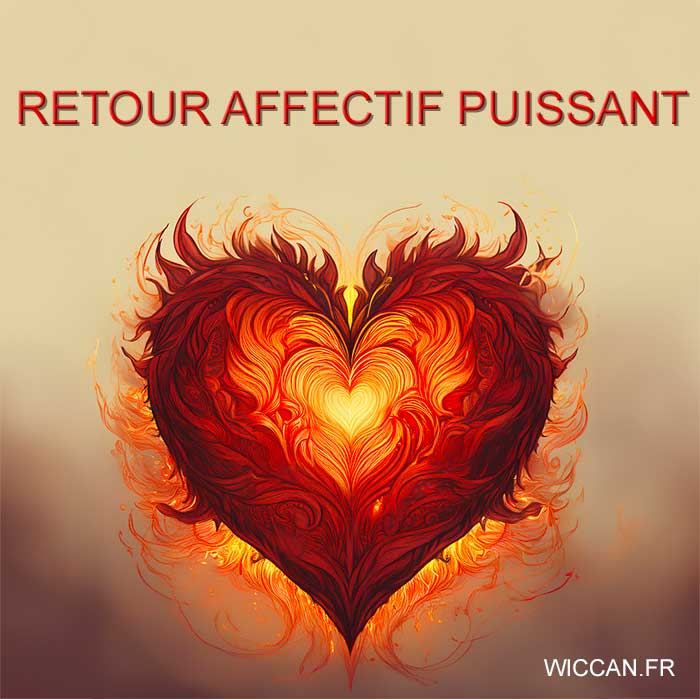 retour affectif puissant