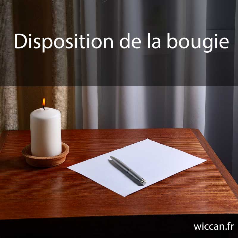 Disposition de la bougie pour savoir si une personne travaille sur vous Disposition de la bougie pour savoir si une personne travaille sur vous