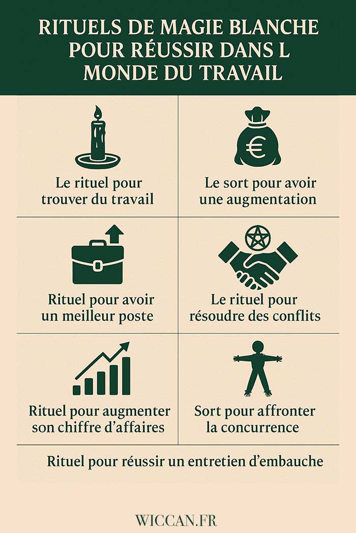 magie-blanche-travail-rituels Magie blanche travail : les rituels