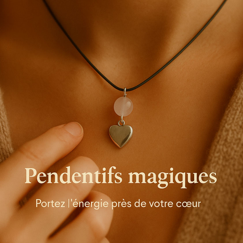 pendentifs magnétisés
