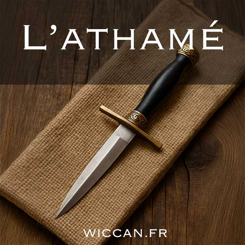 l'athamé : l'outil wiccan de base