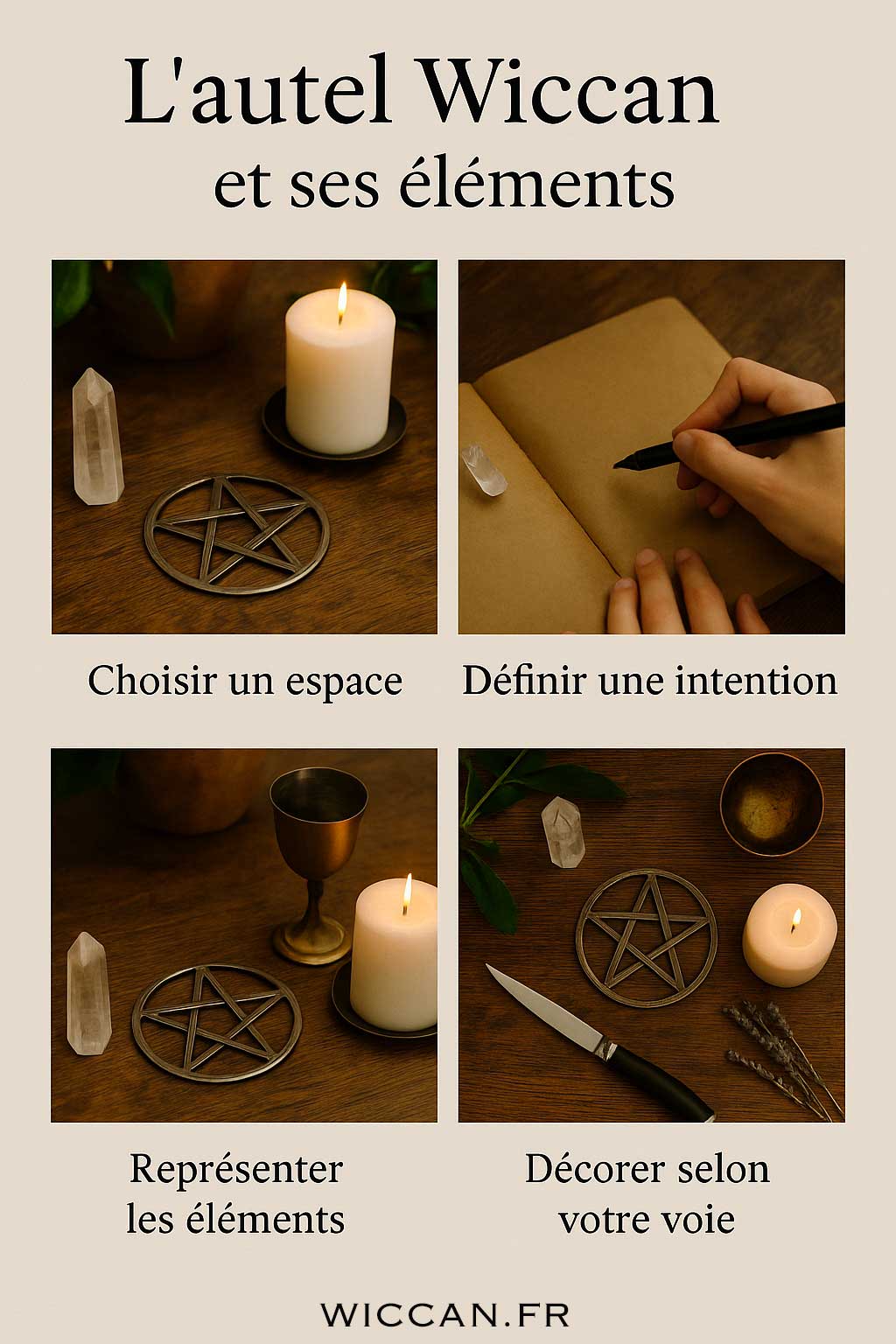 autel-wiccan-elements autel wiccan éléments
