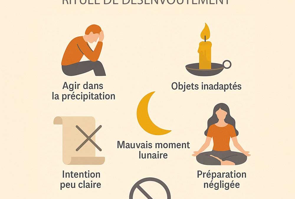 Les erreurs fréquentes à éviter lors d’un rituel de désenvoûtement