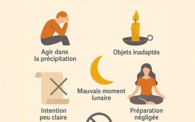 Erreurs à éviter pendant un rituel de desenvoutement