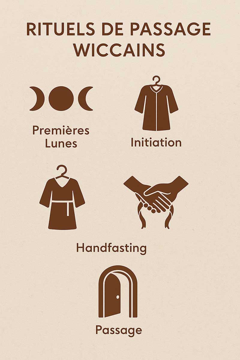 initiation-wiccane rituel de passage : initiation à la wicca