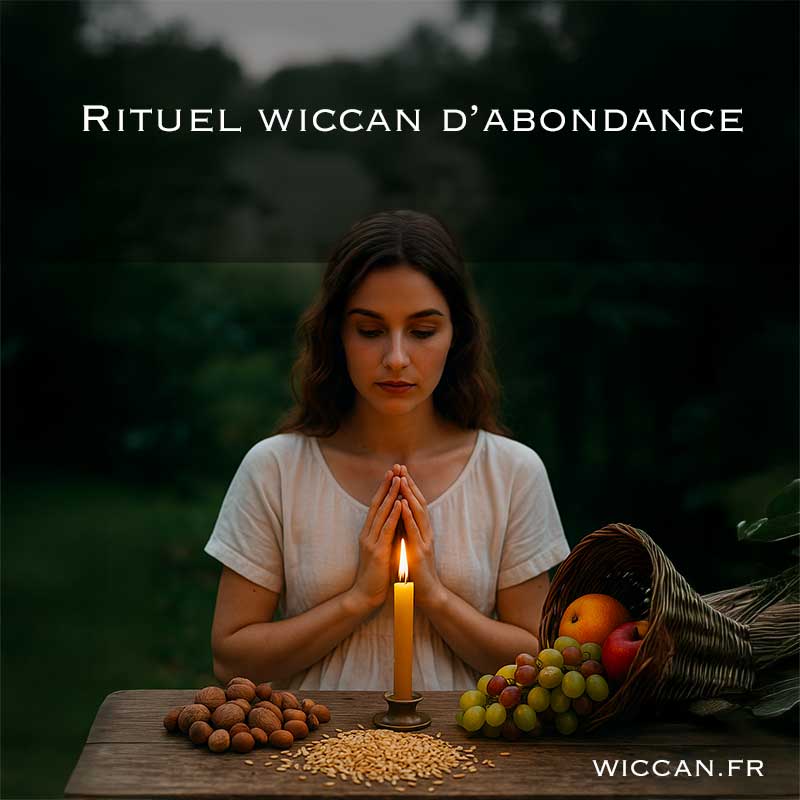 rituel wiccan d'abondance