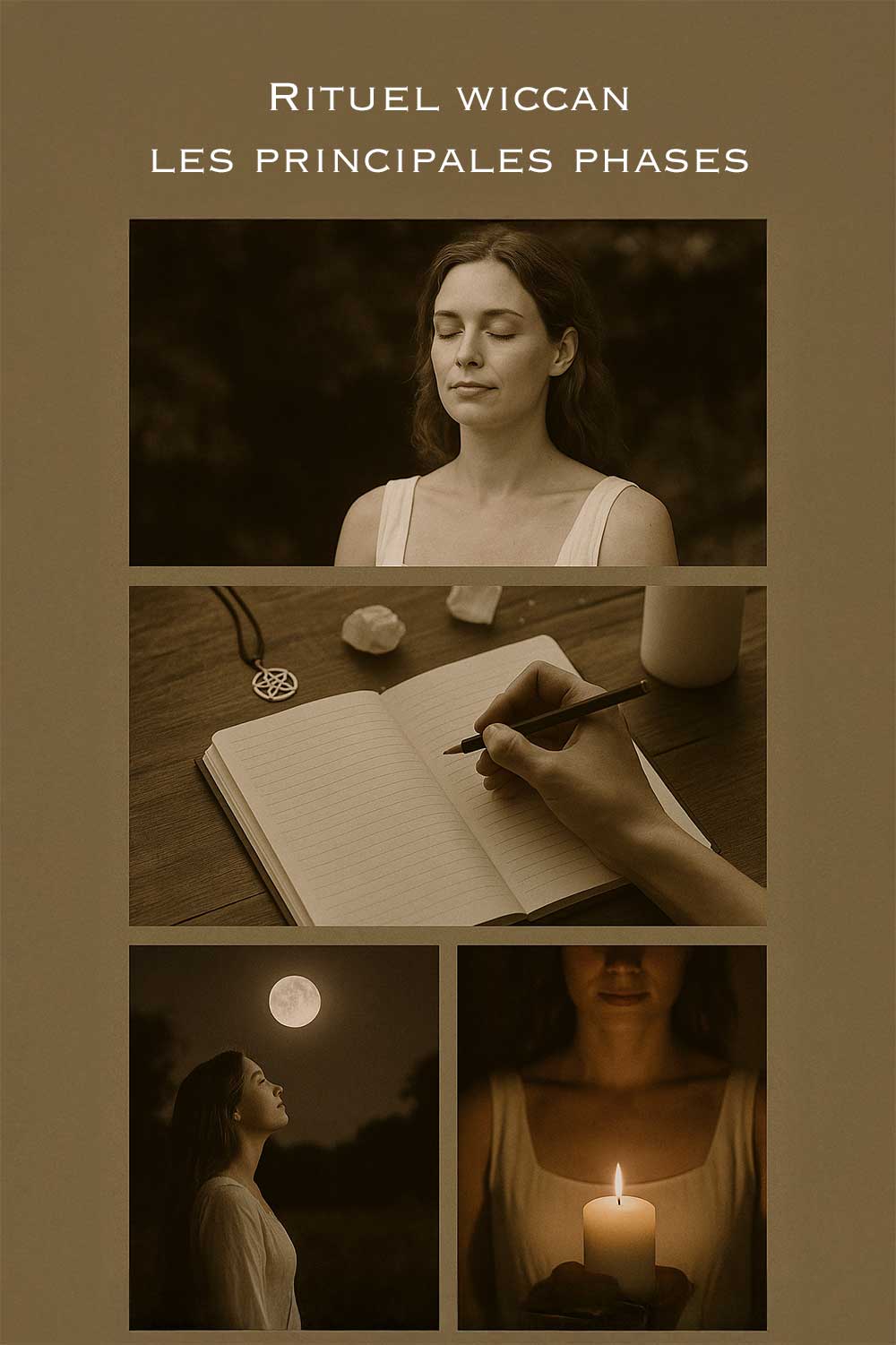 rituel wiccan : phases importantes