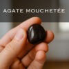 agate mouchetée consacrée