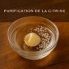 purification d'une citrine