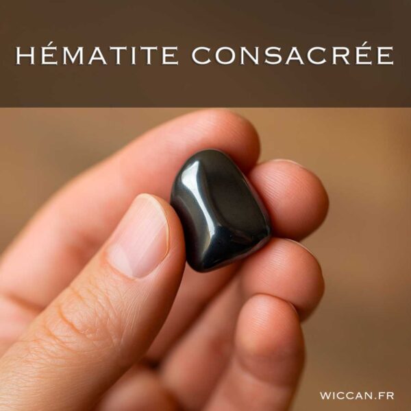Hématite consacrée
