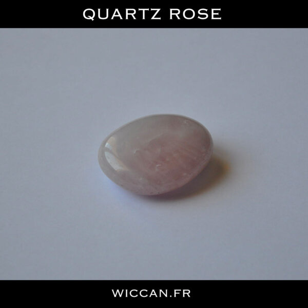 Quartz rose consacré