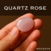 Quartz rose consacré