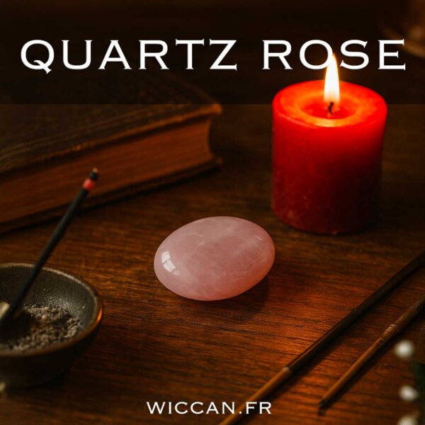 Quartz rose rituel affectif