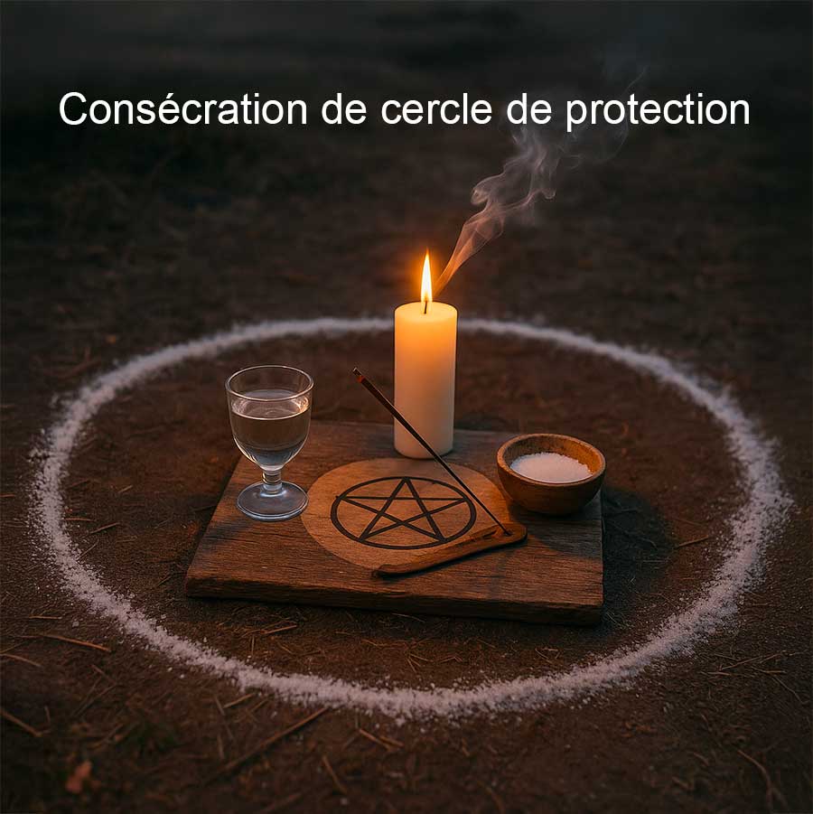 Consécration de cercle de protection