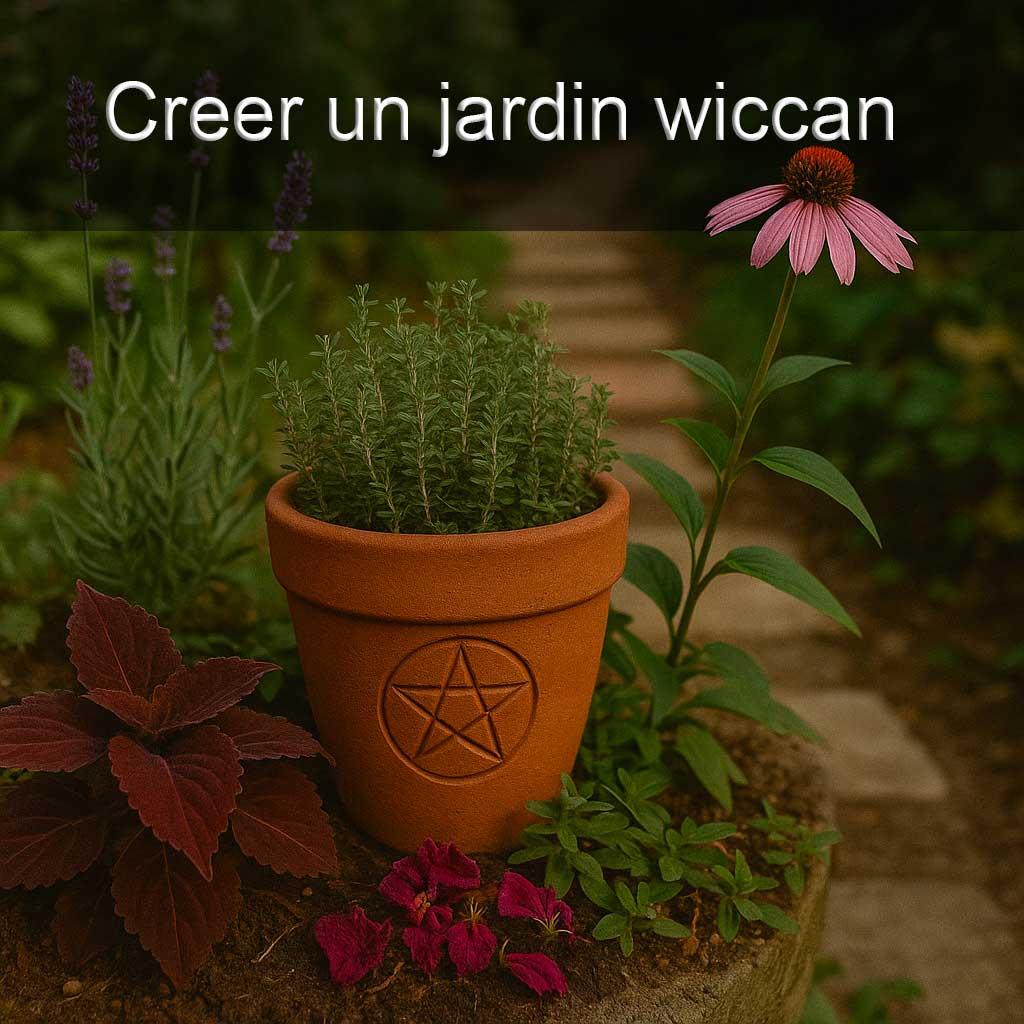 Creer un jardin wiccan