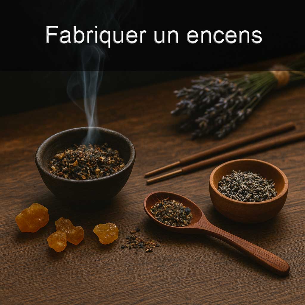 Fabriquer un encens