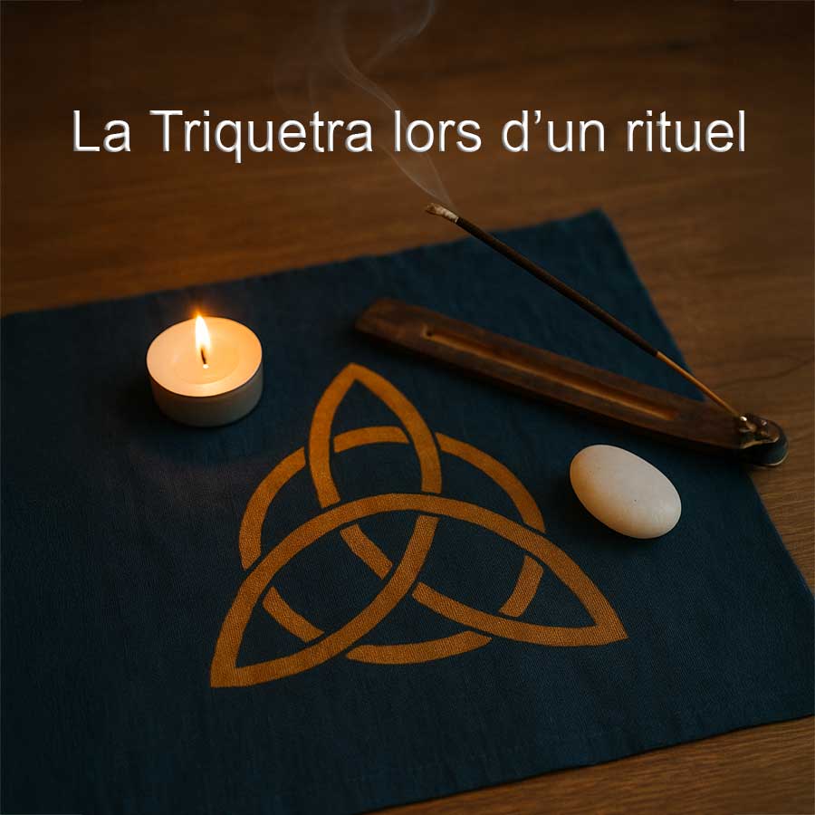 La Triquetra lors d’un rituel