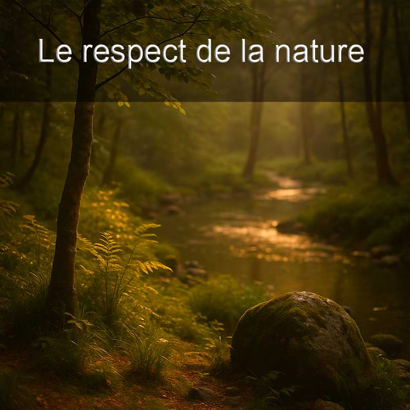 Le respect de la nature