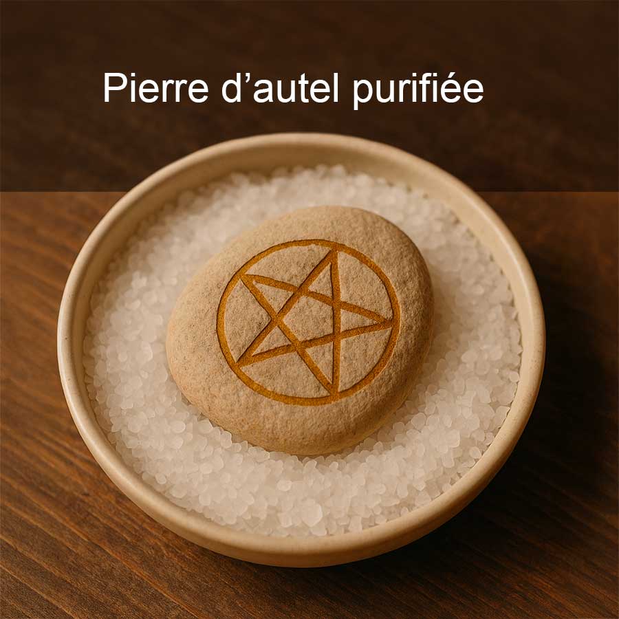 Pierre d’autel purifiée