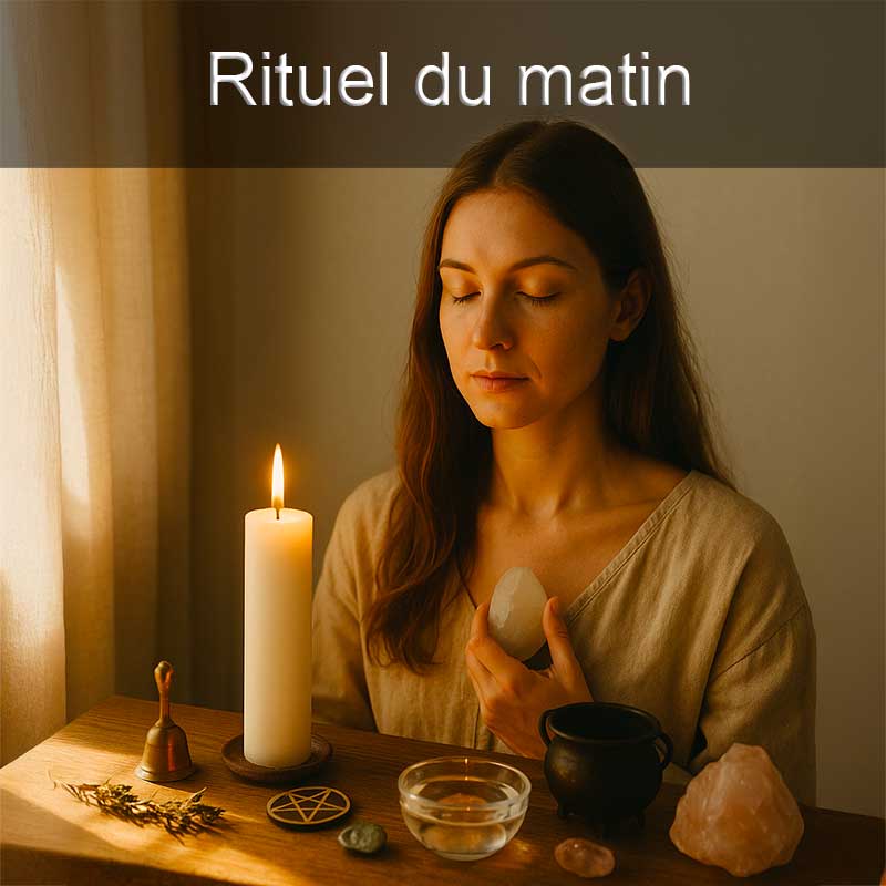 Rituel du matin