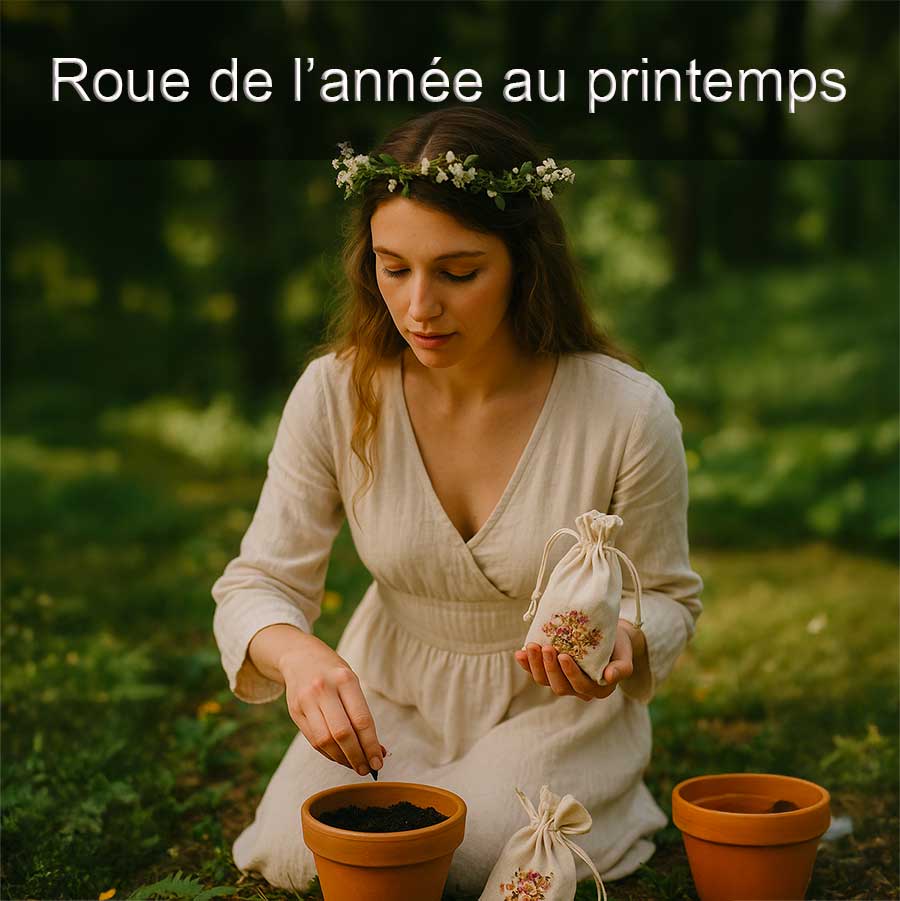 Roue de l’année au printemps