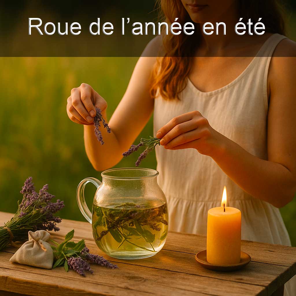 Roue de l’année en été