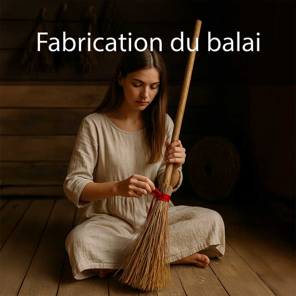 balai-fabrication fabrication du balai wiccan