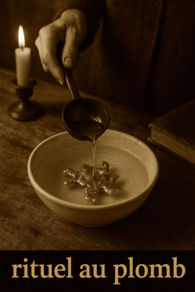 rituel au plomb