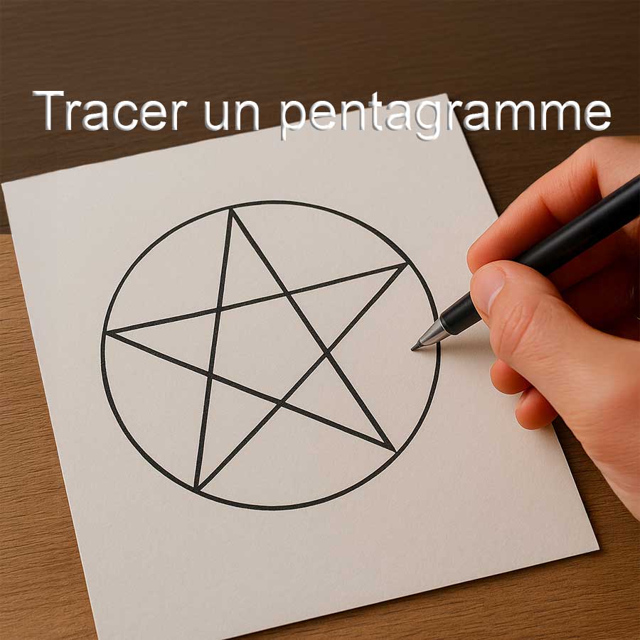 tracer-un-pentagramme Tracer le pentagramme