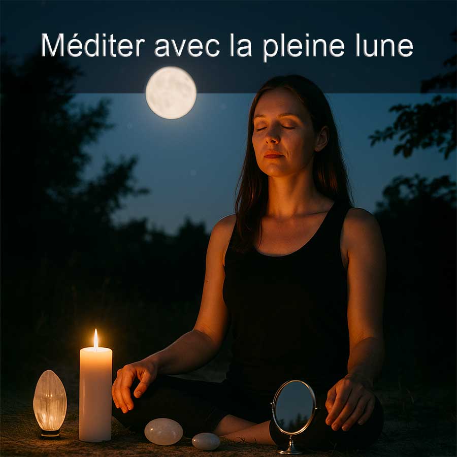 Méditer avec la pleine lune
