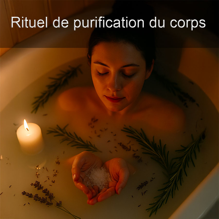 Rituel de purification du corps
