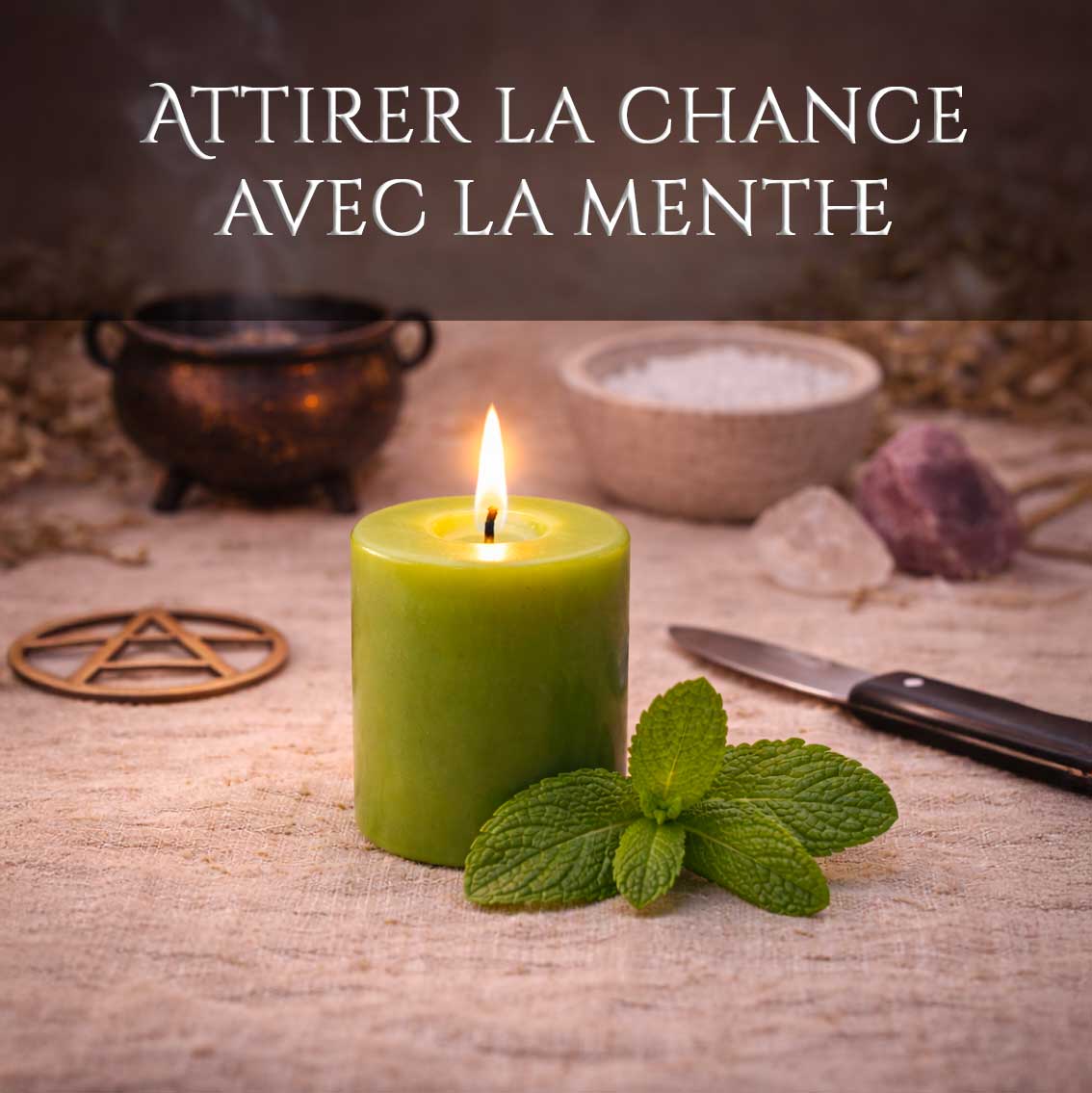 Attirer la chance avec la menthe