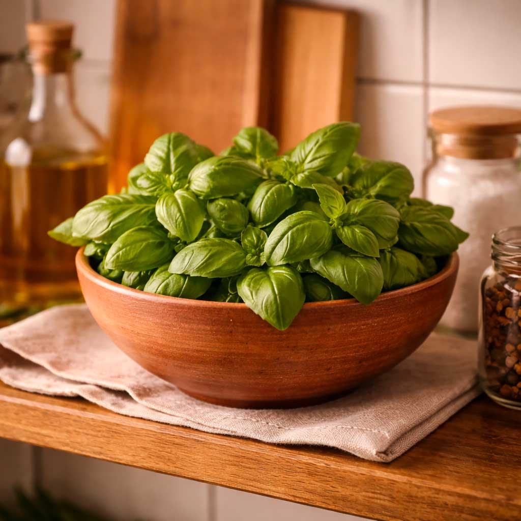 Bol de basilic