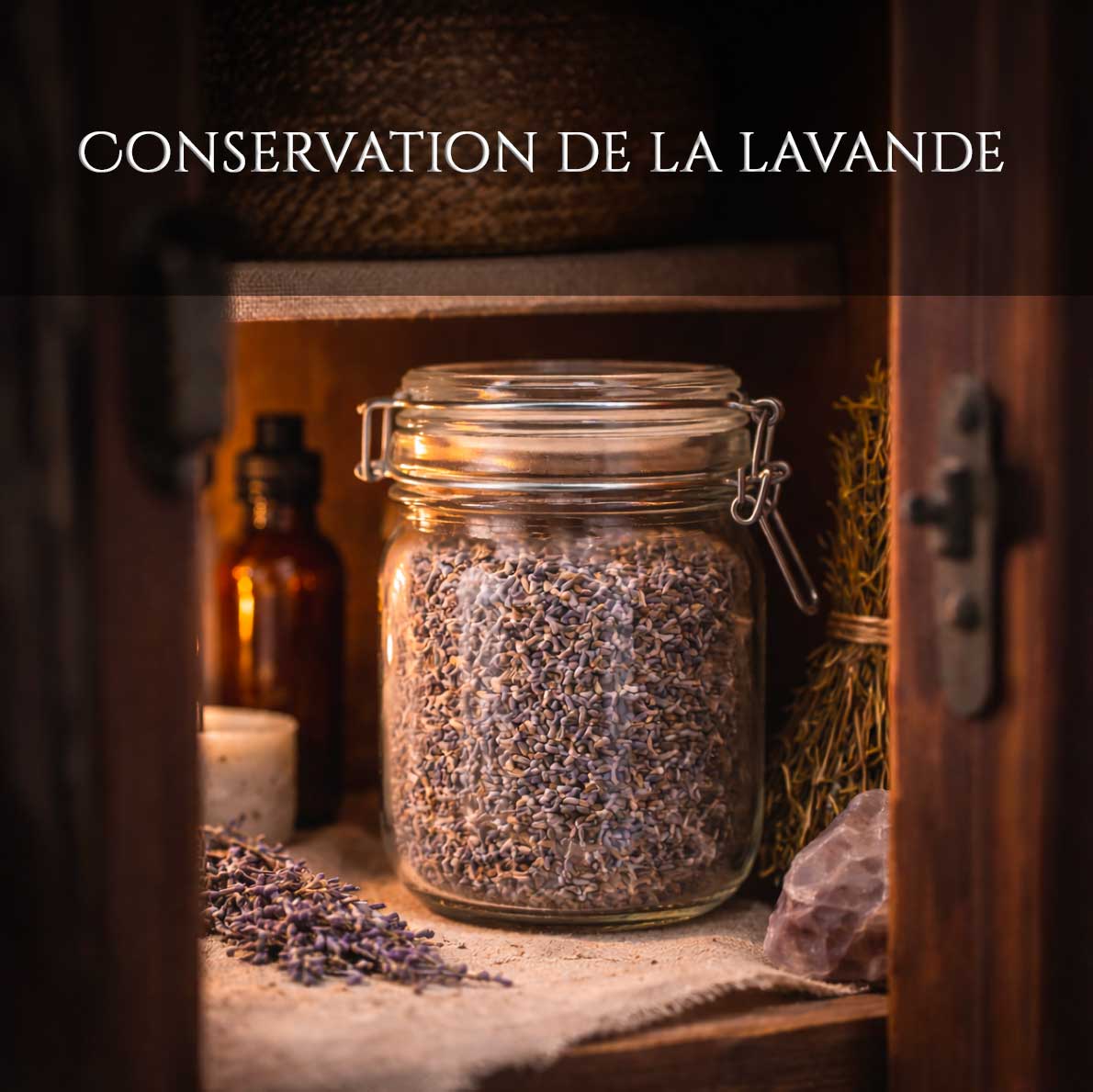 Conservation de la lavande
