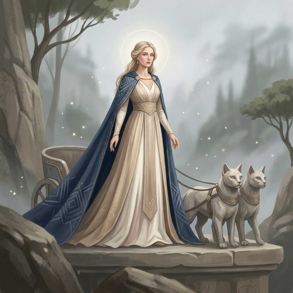 Déesses de l’amour Freyja