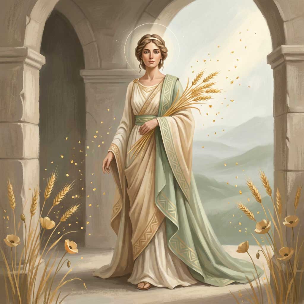 Divinités de la Terre Déméter