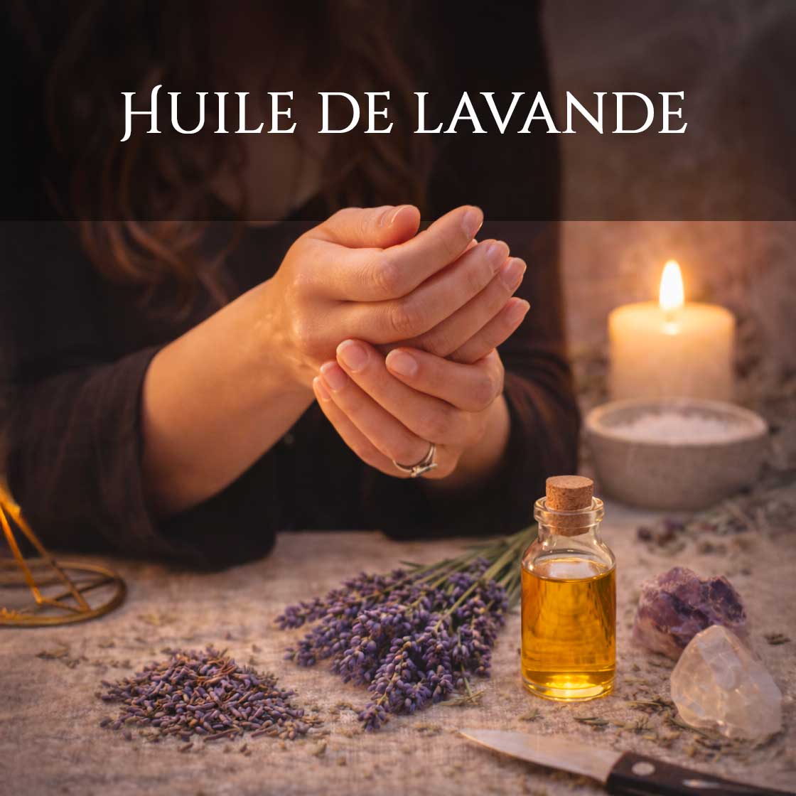 Huile de lavande