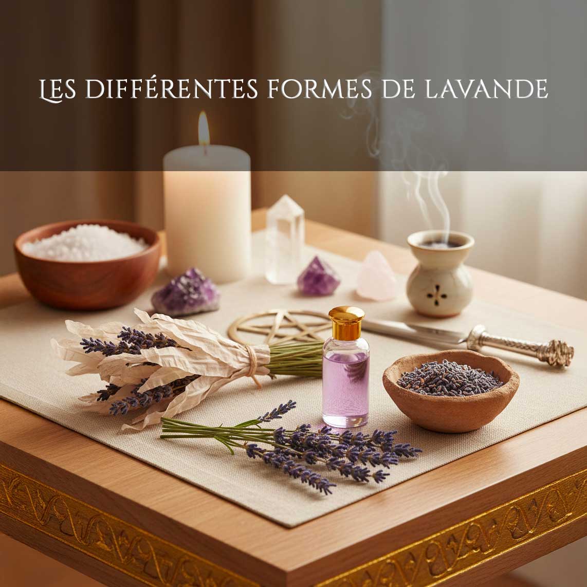 Lavande en wicca : les 3 formes