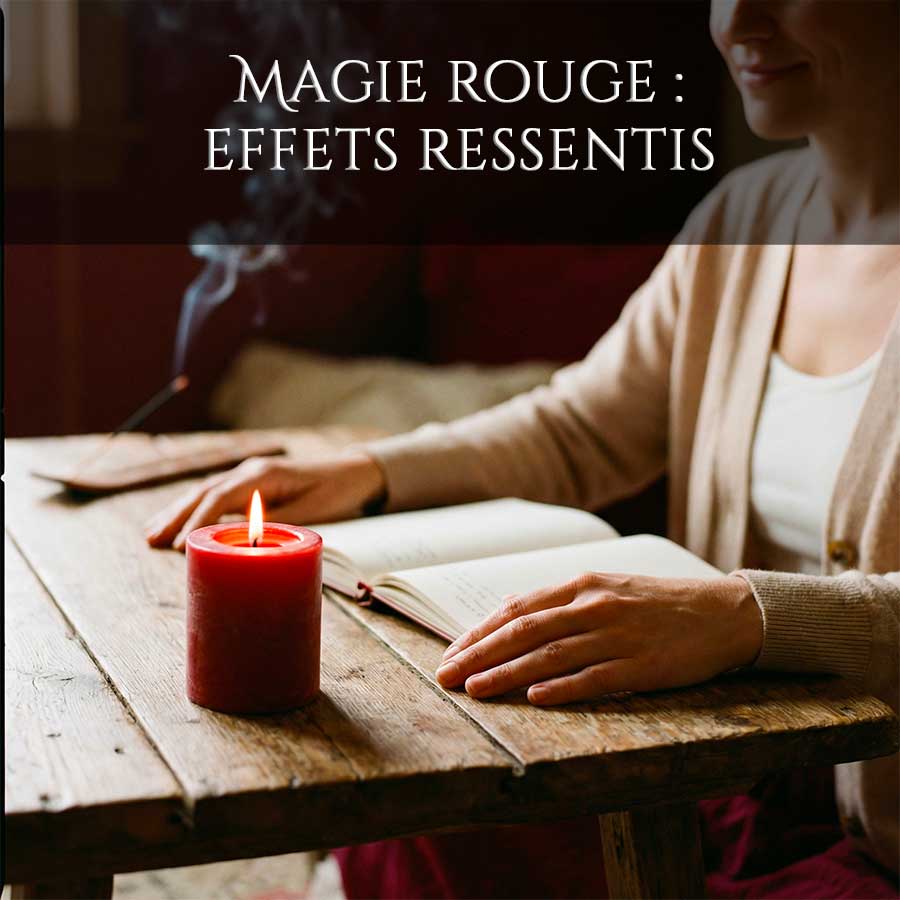 Magie rouge : effets ressentis