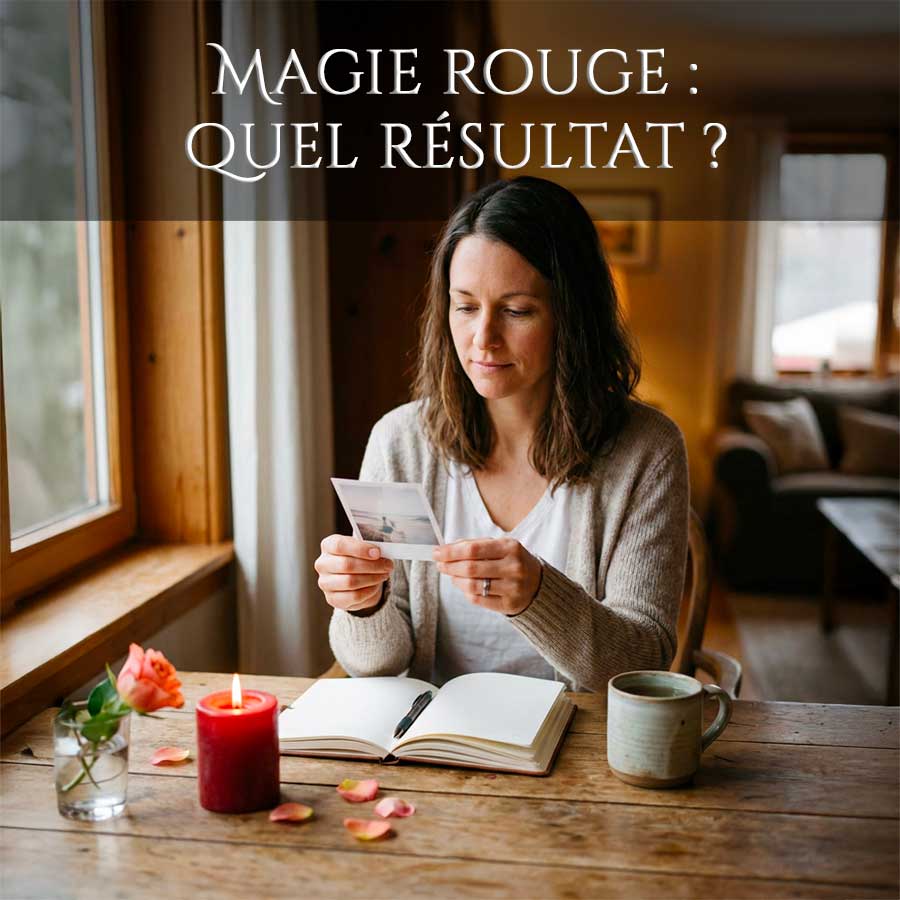 Magie rouge résultat
