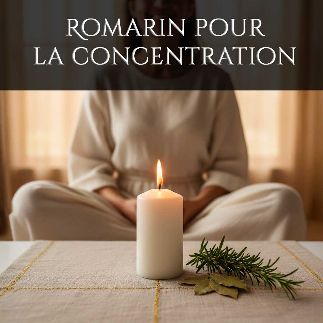 Romarin pour la concentration