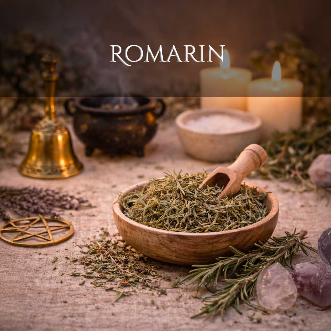 Romarin pour la wicca