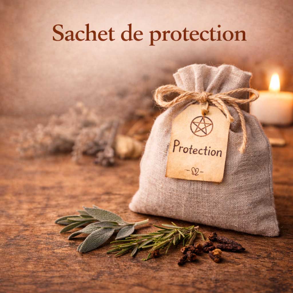 Sachet de protection wiccan
