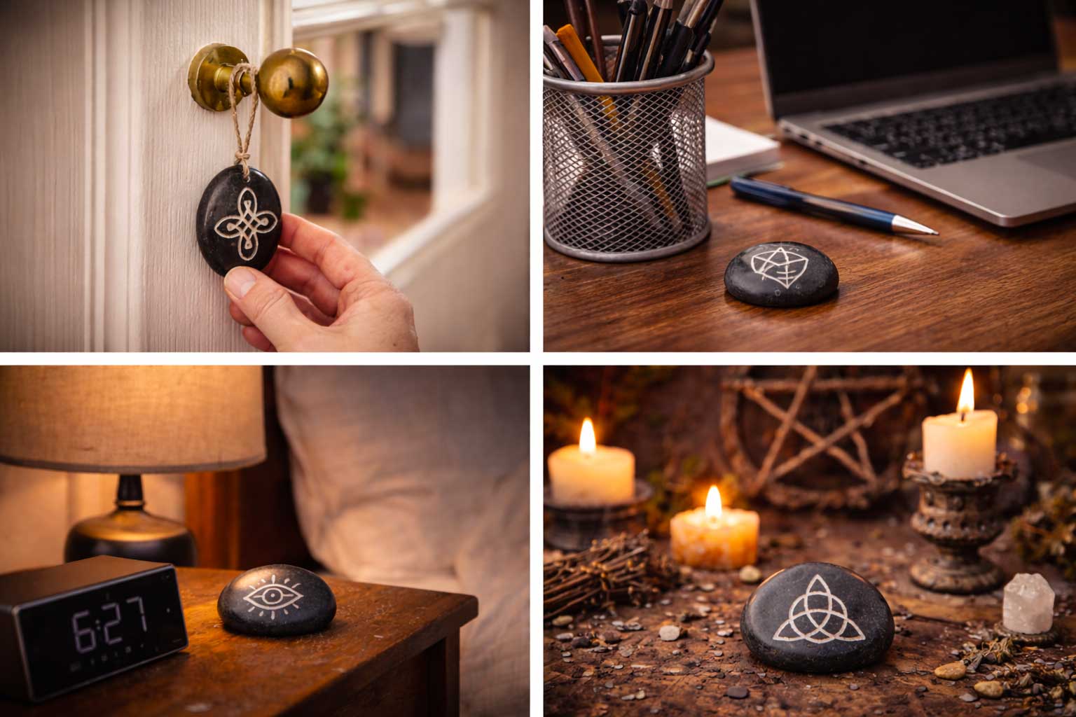 emplacements pour les talismans